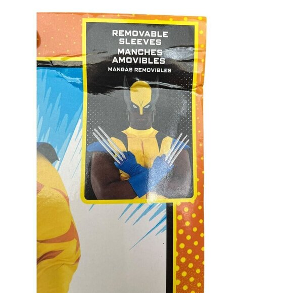 Adult Plus 48-52 Wolverine X-Men '97 Halloween Costume - Picture 3 of 6